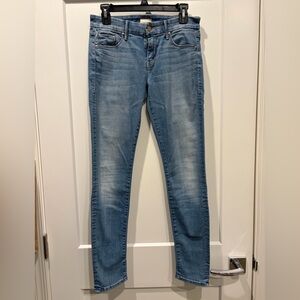 MOTHER Light Blue Skinny Jeans (Looker) Size 27